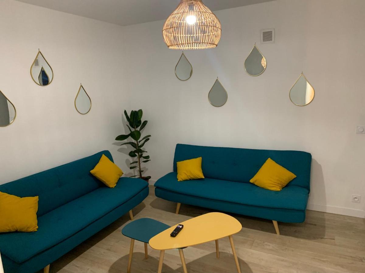 L Effet Mer 70M2 Avec 2 Chambres Doubles Avec Parking 1 Voiture Gratuit, Netflix Disney Plus Disponible Lits Faits A L Arrive Serviettes De Toilettes Fournies Dieppe Eksteriør bilde
